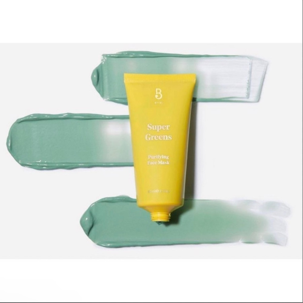 Bybi Clean Beauty Super Greens Puifying & Deep Cleansing Vegan Face Mask